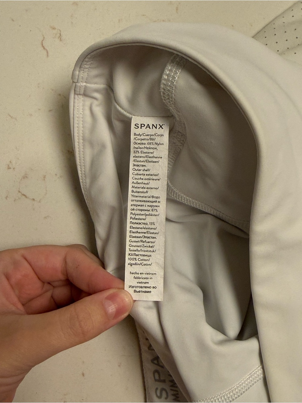 SPANXshape™ Get Moving 14-Inch Skort White - Picture 6 of 6